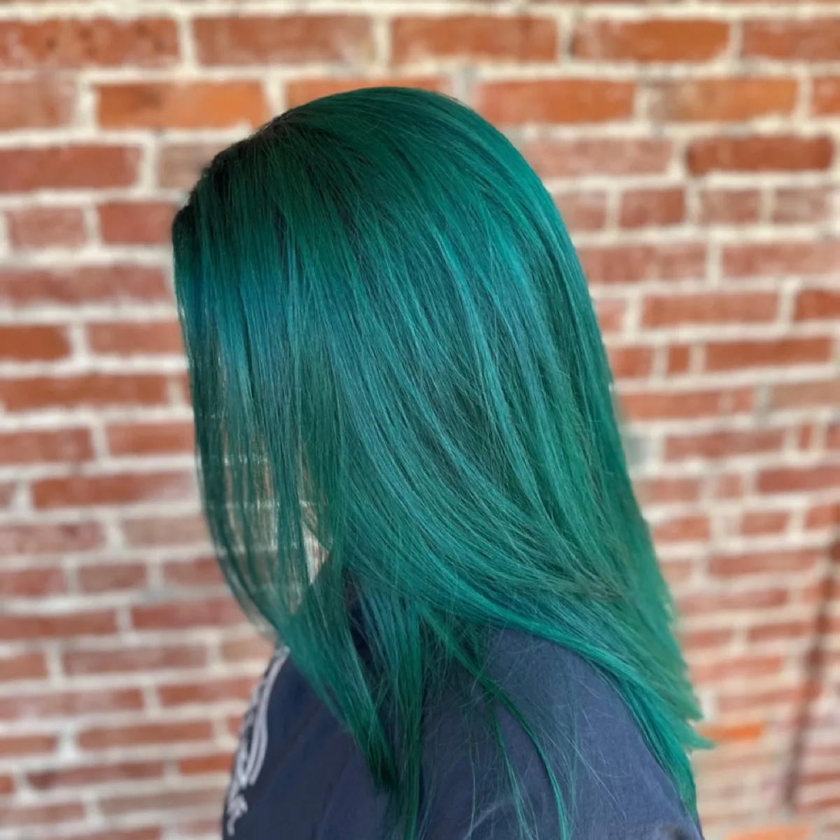 Evergreen vivid color strip with lift, tone, and deposit