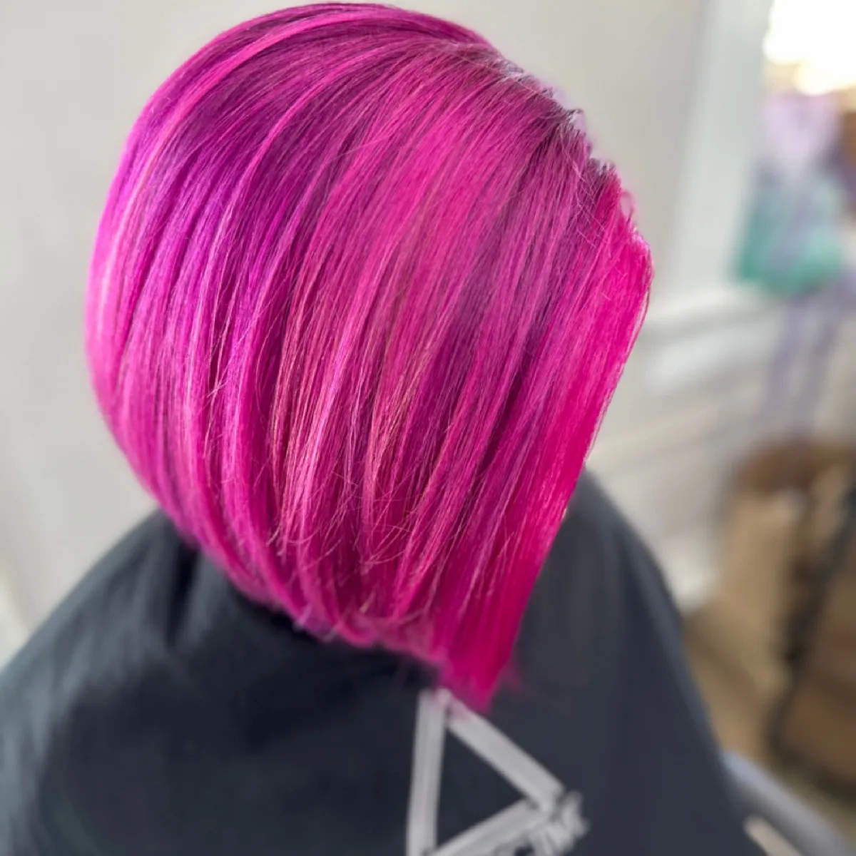 Vivid pink, all-over fashion color
