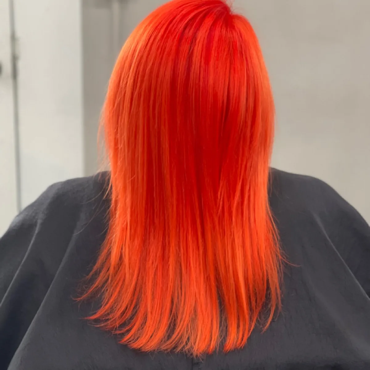 Vivid orange, fiery custom color