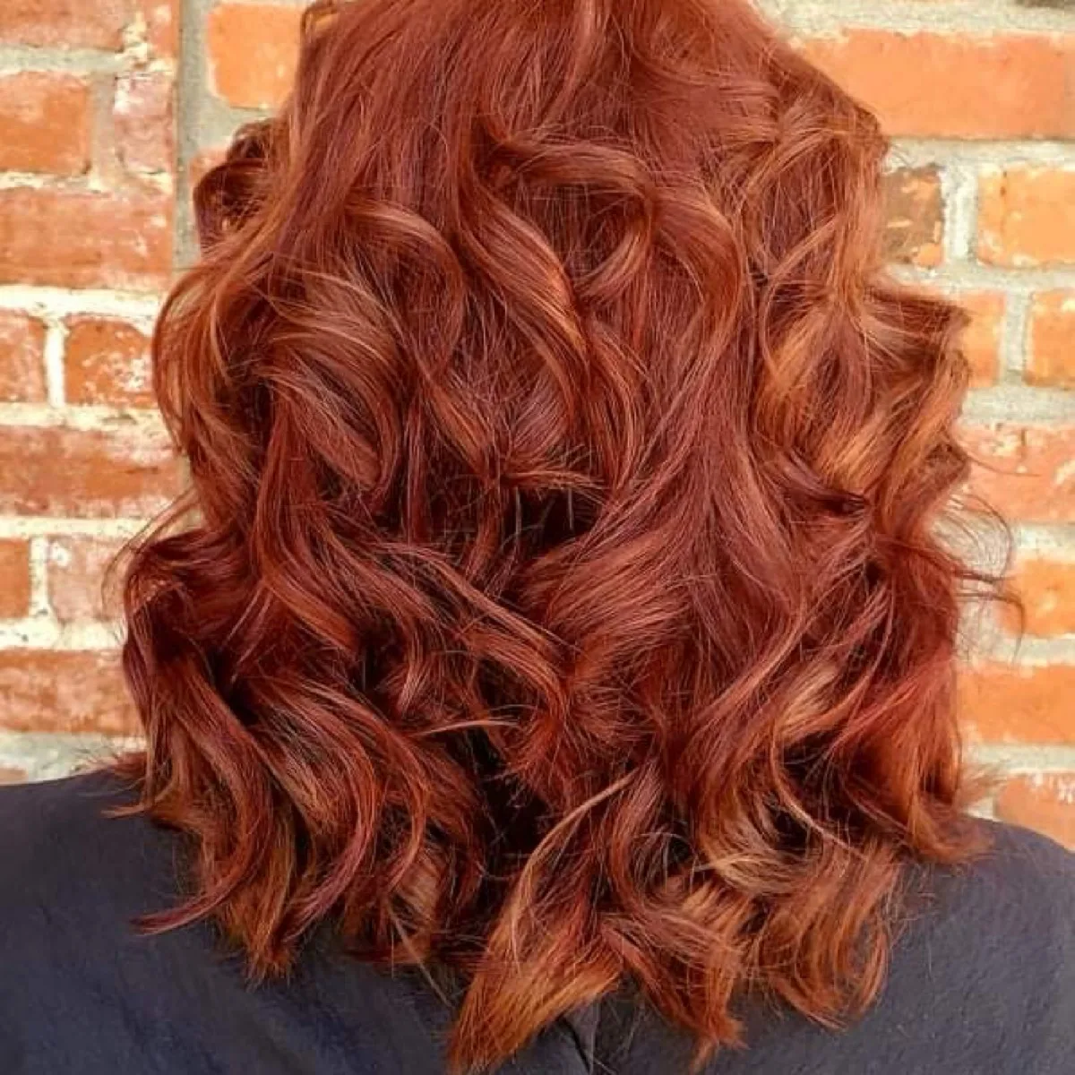 Davines copper fire, rich custom color