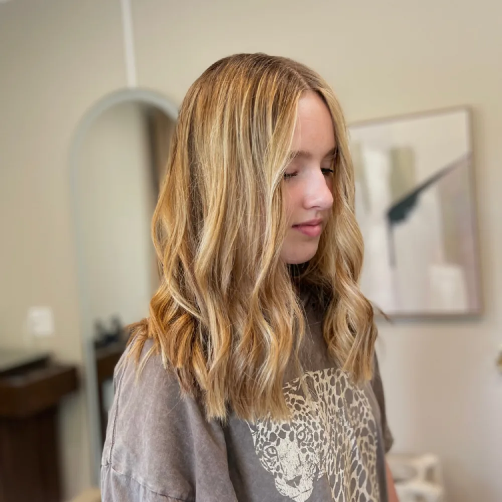 Buttercream balayage