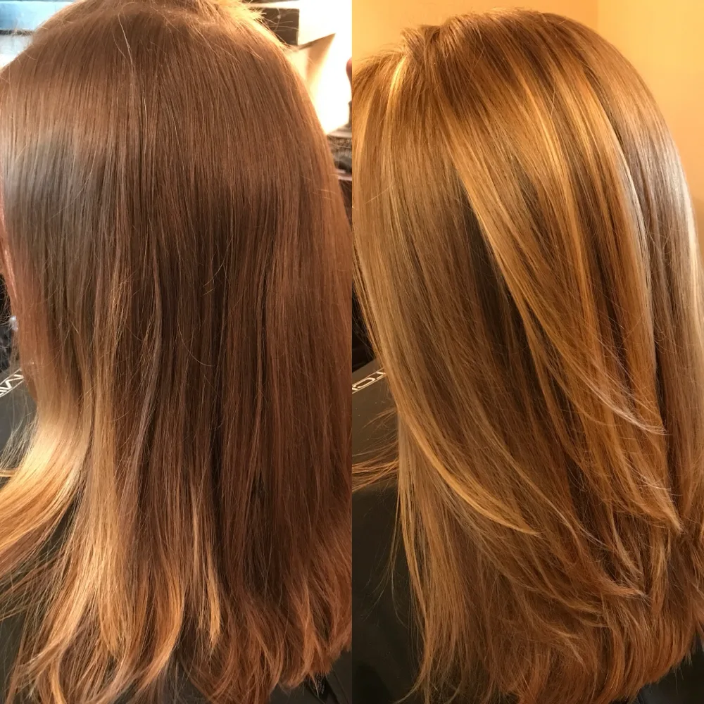 Rebecca hair portfolio — Patina Salon, Delaware Ohio